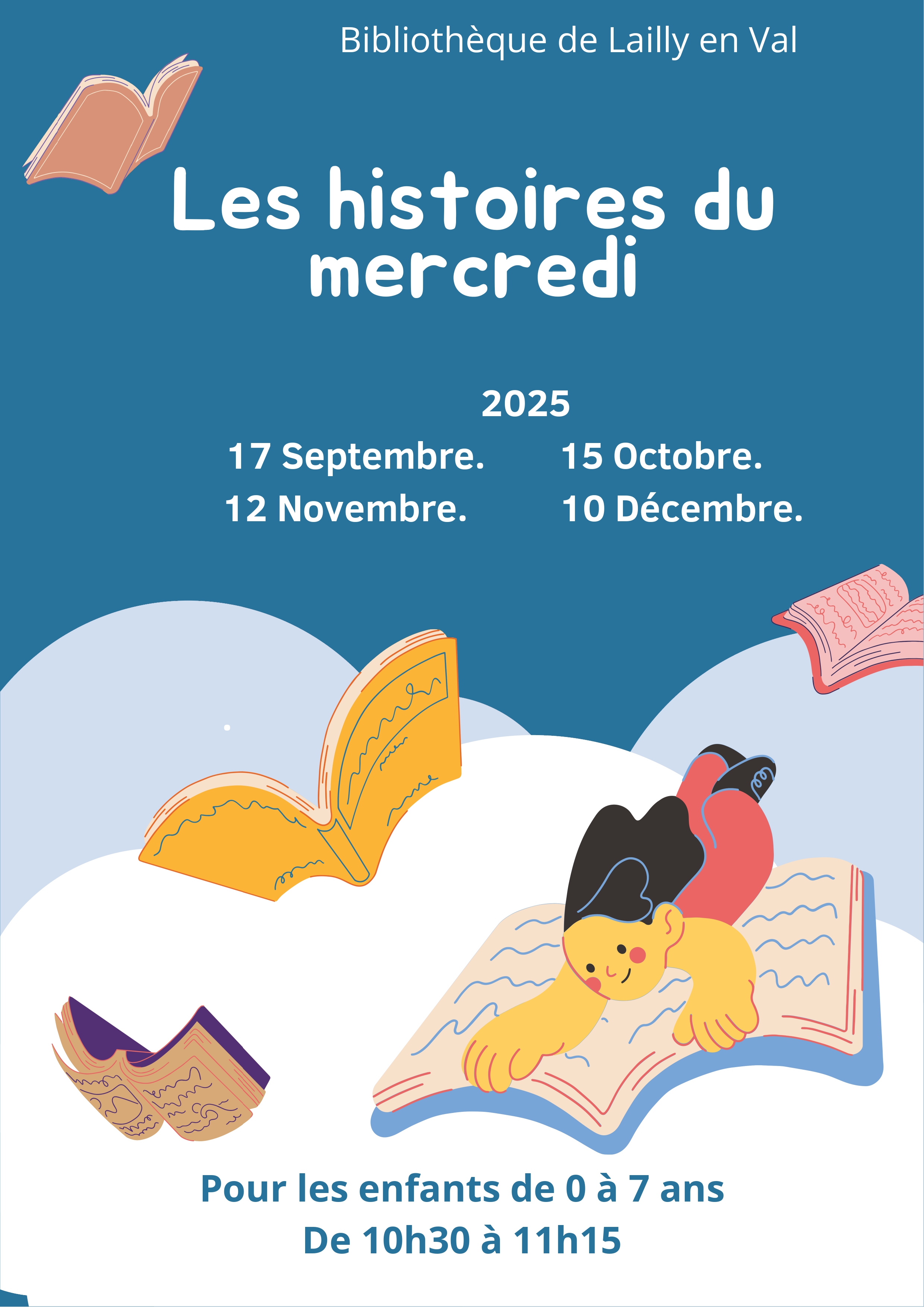 Bibliothèque - Lecture mercredi